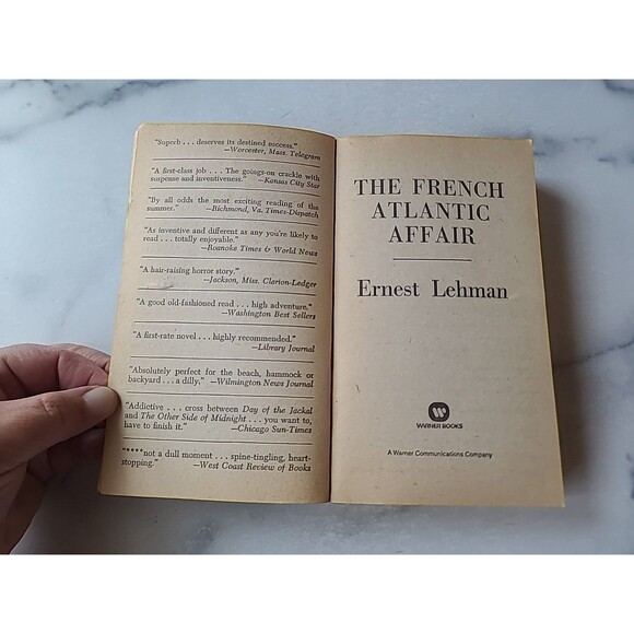 The French Atlantic Affair By Ernest Lehman Paperback - Picture 3 of 10